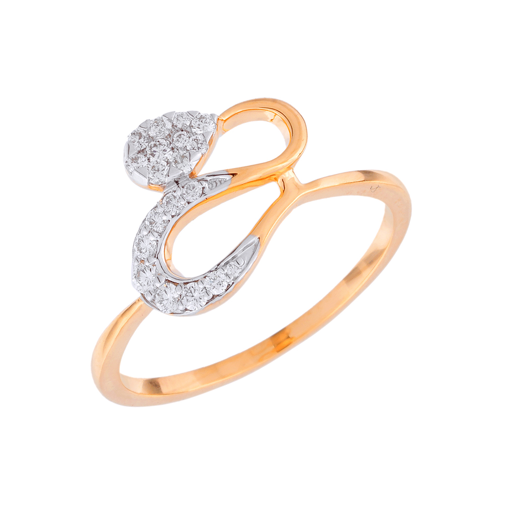 Infinity Twist Diamond Ring