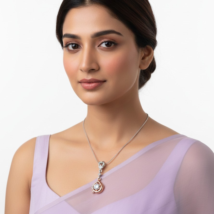 Infinity Style Gold Diamond Ring