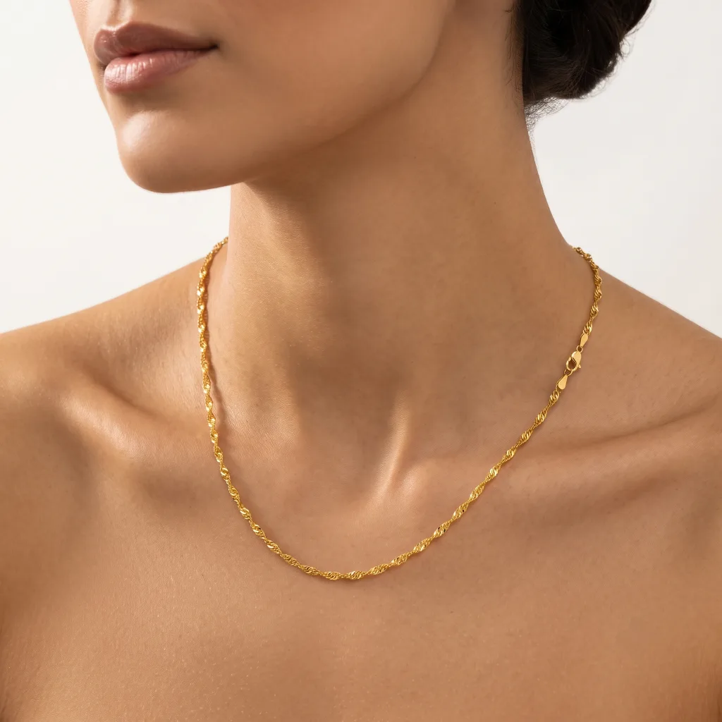 Gold Pendant Chain
